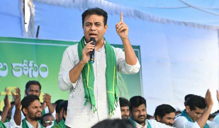KTR questions Congress govt's failure to retrieve bodies from Hyderabad nala