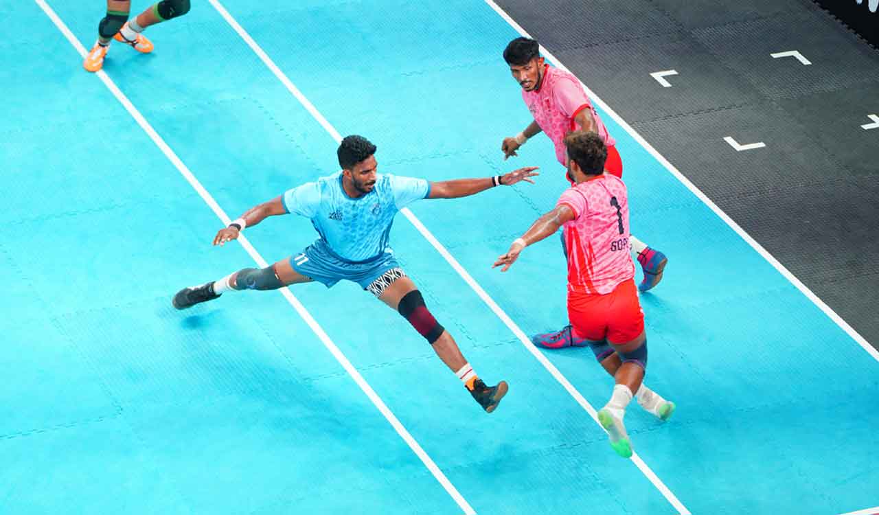 Nagababu, son of a fisherman makes it big in kabaddi