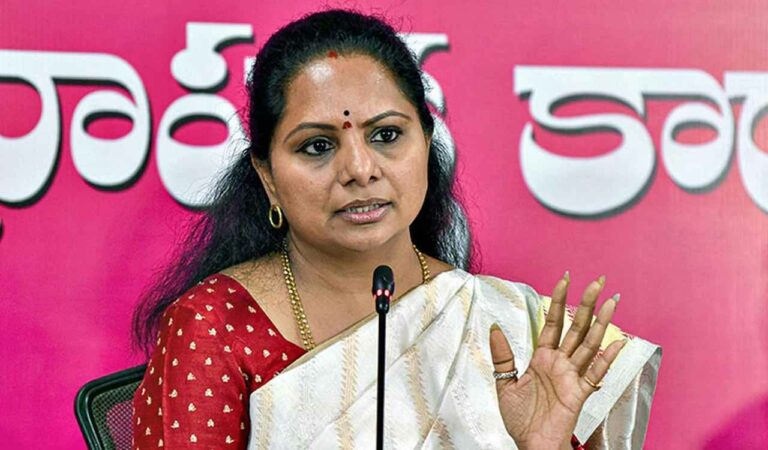 Kavitha resigns from BRS, MLC post
