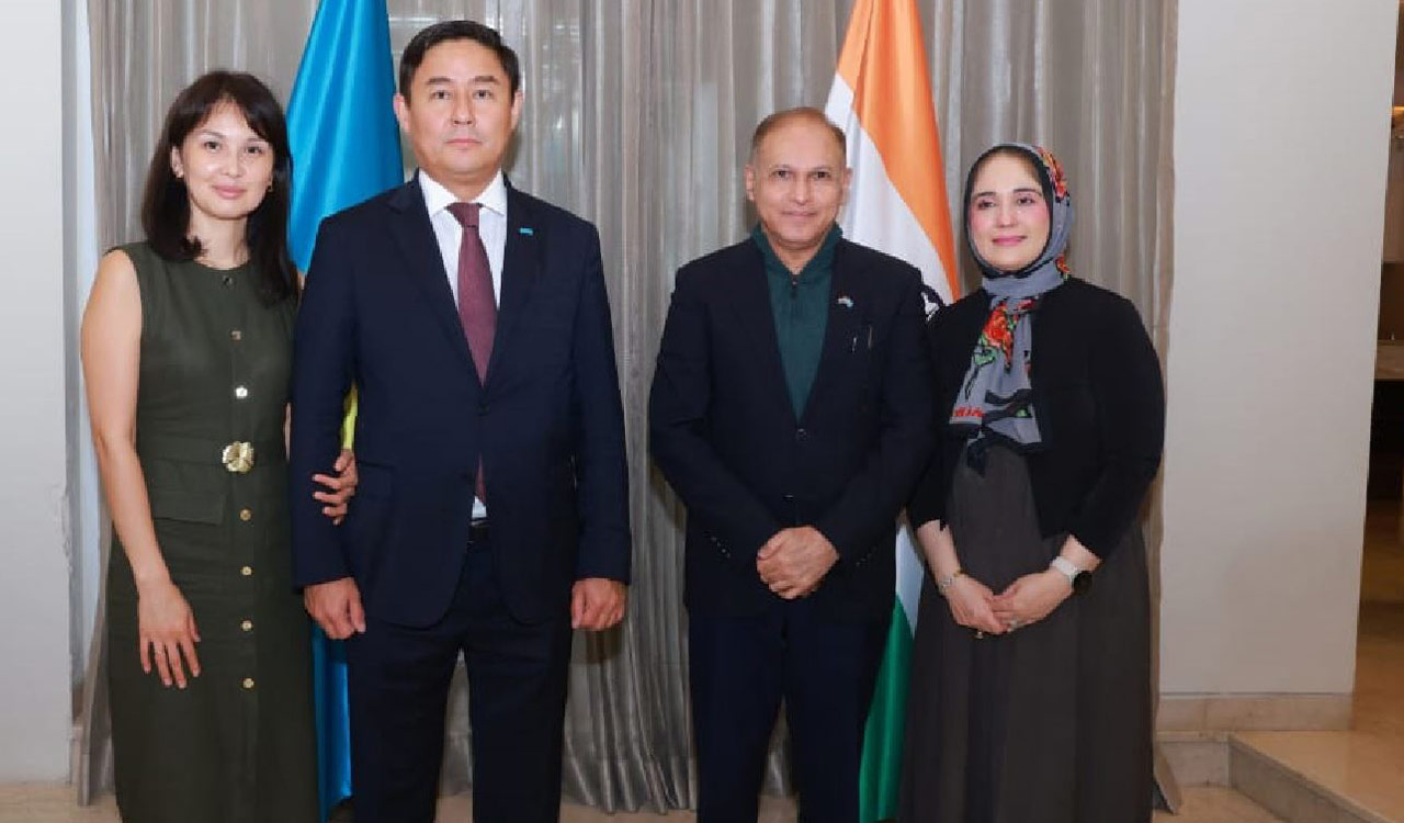 Kazakhstan envoy’s Hyderabad visit boosts bilateral ties with Telangana
