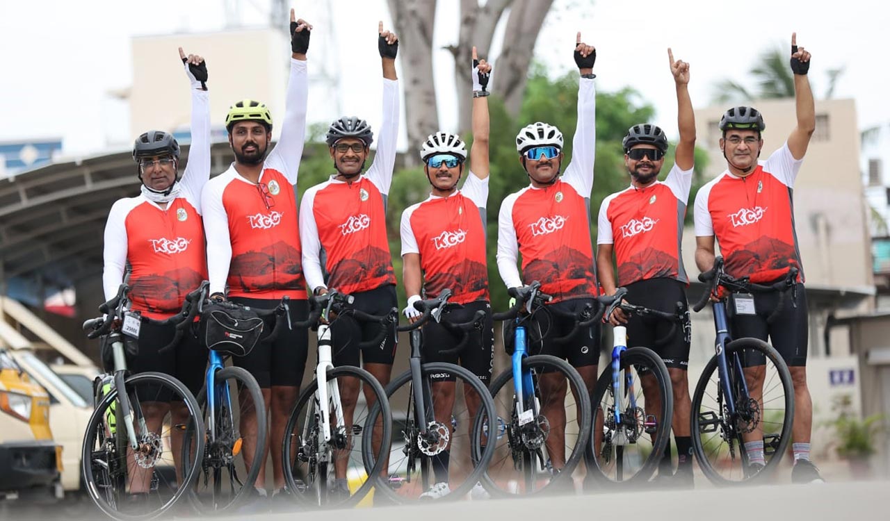 Khammam Cycling Club promotes environmental protection, healthy living