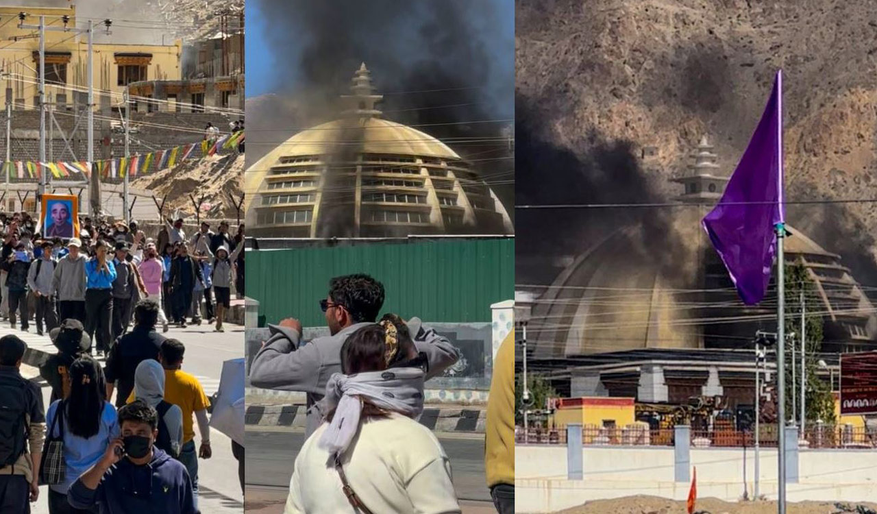 Curfew continues in Leh, Kargil; MHA blames Wangchuk, holds talks with LAB, KDA