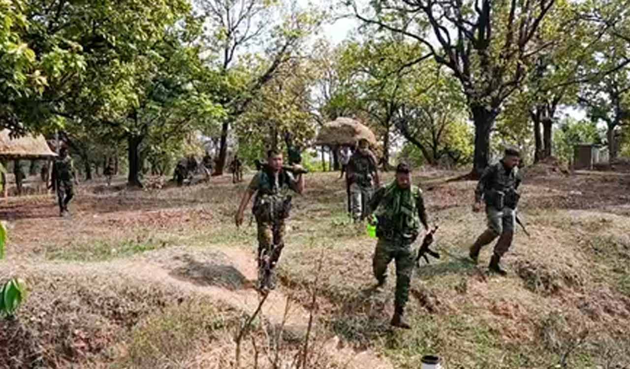 Security forces recover explosives, Maoists equipment in Chhattisgarh’s Abujhmad forest