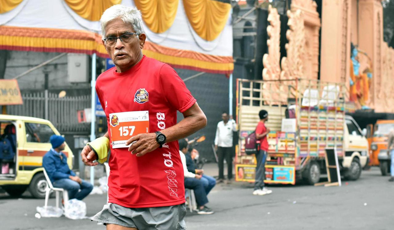 At 74, Hyderabad man qualifies for Boston Marathon after Ladakh feat