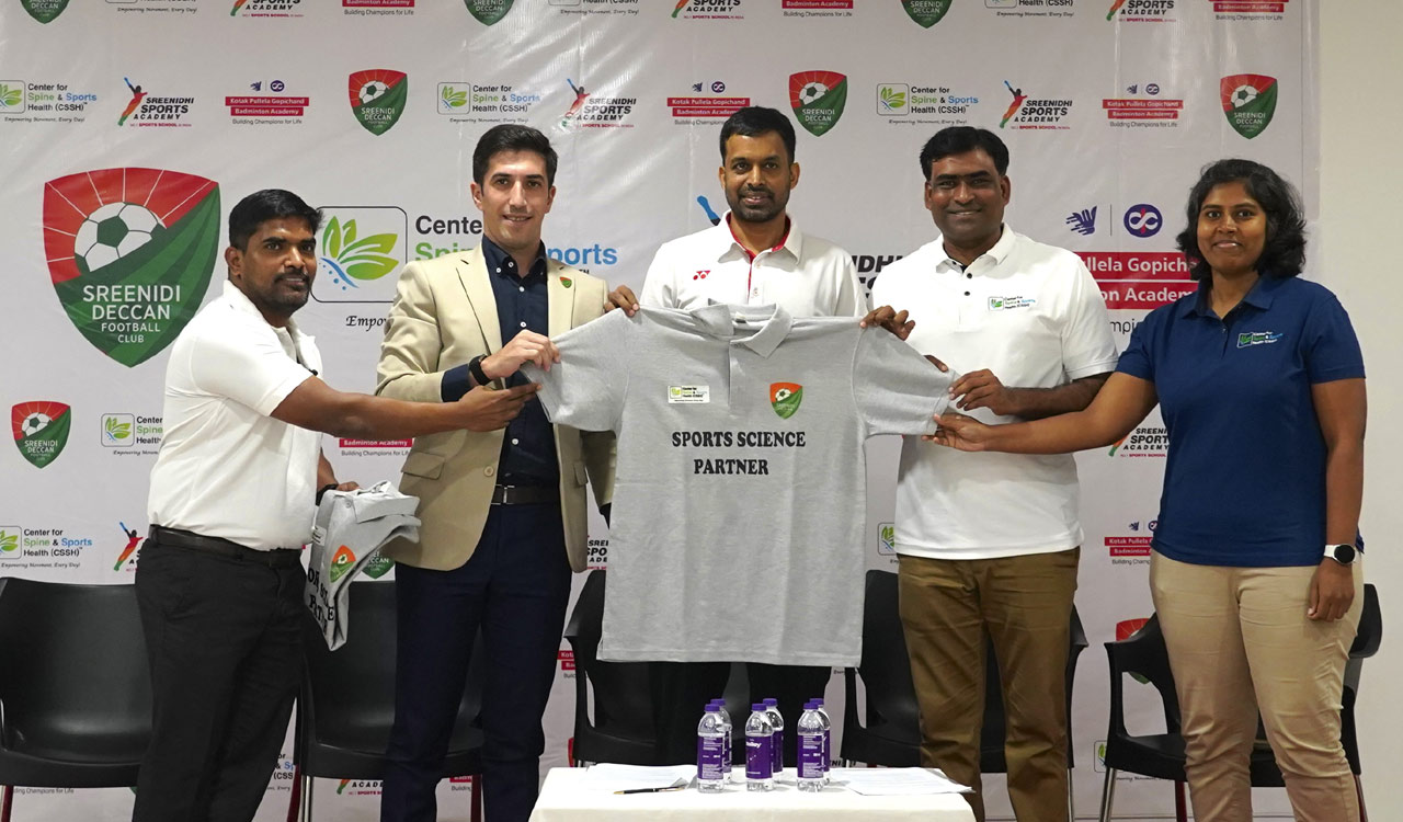Sreenidi FC partners with Centre for Spine and Sports Health