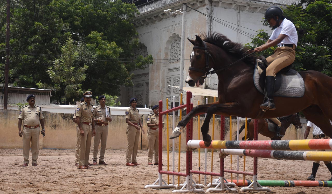 Hyderabad Police inducts women into mounted unit for first time