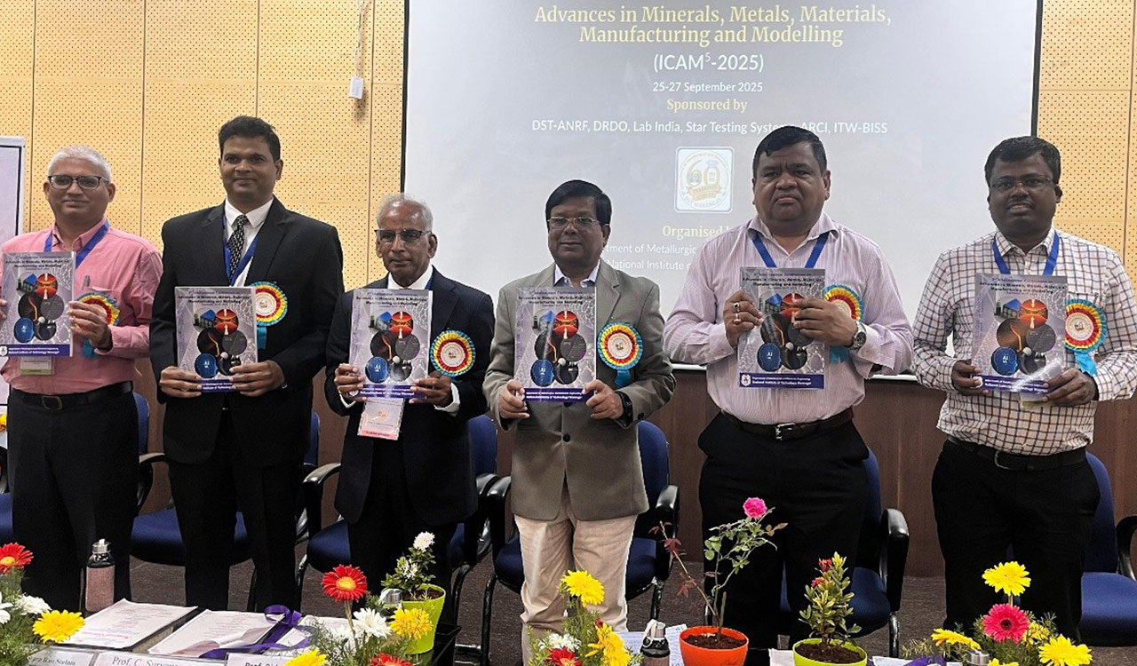 Three-day ICAM5 -2025 gets underway at NIT Warangal