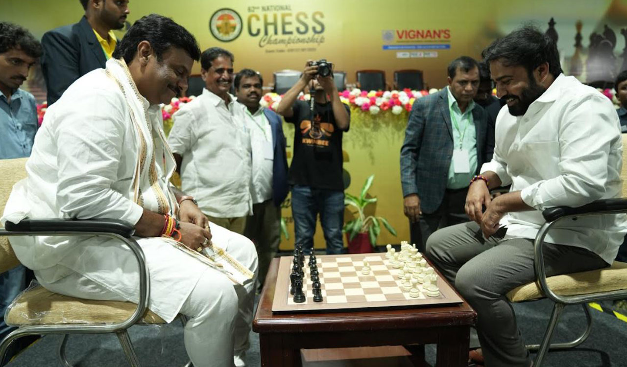 Ajay Santhosh joins leaders Sasi, Aronyak in National Chess Championship