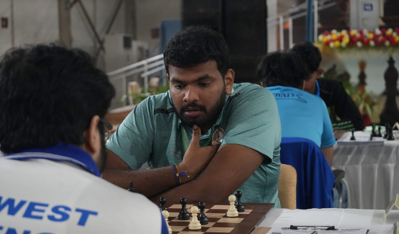 Surya Sekhar Ganguly and Sasikiran Krishnan shine in National Chess Championship