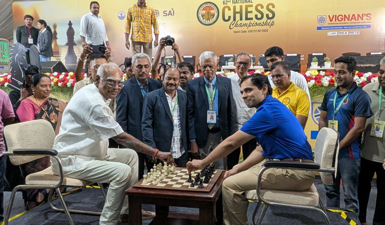 GM K Sasikiran wins first-round game in 62nd National Chess Championship