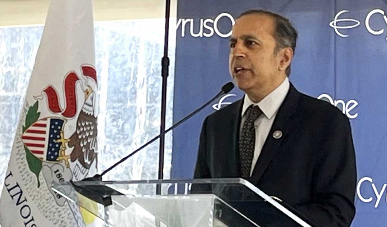 US Congressman Krishnamoorthi visits Hindu temple targeted by burglars in California