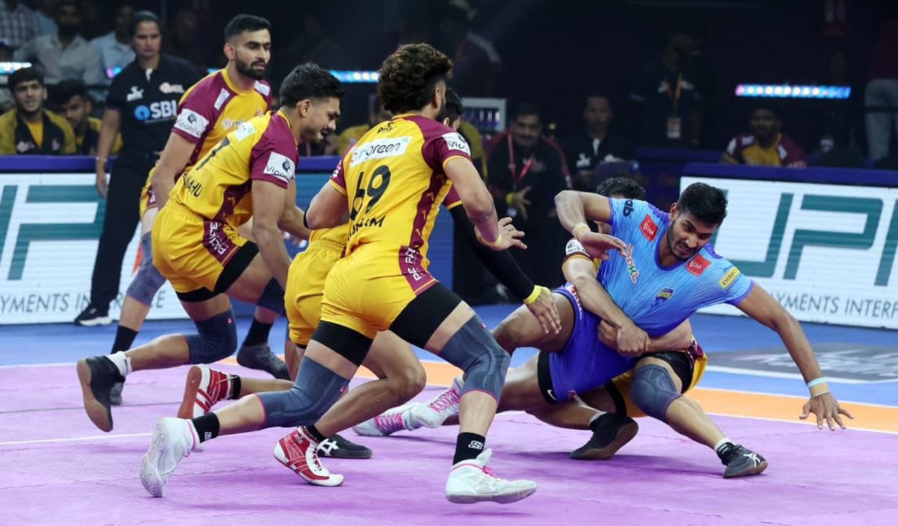 Telugu Titans overpower Bengal Warriors for second PKL win