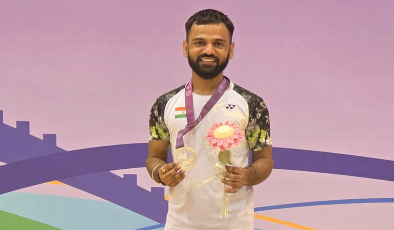 Bhagat, Kadam, Nagar shine at China Para Badminton International