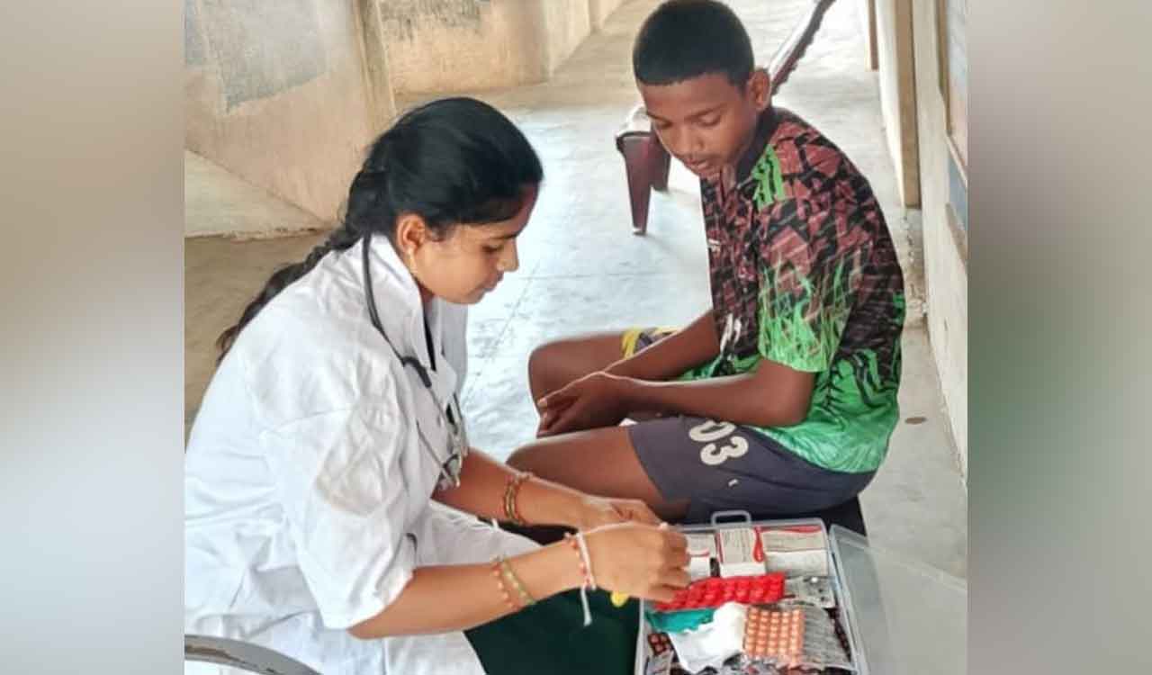 ITDA Bhadrachalam provides medical kits to tribal institutions, hostels