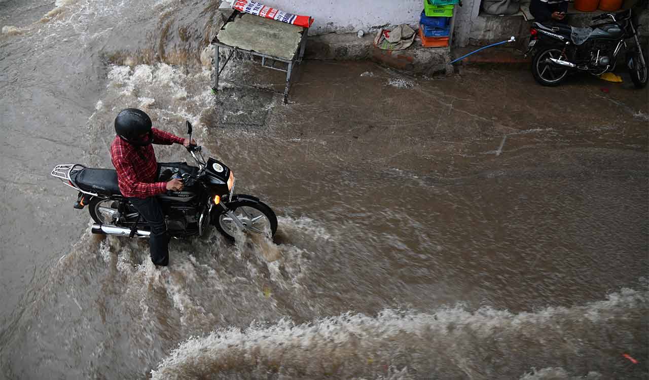 Waterlogged, pothole-ridden roads lead to fatal accidents in Hyderabad