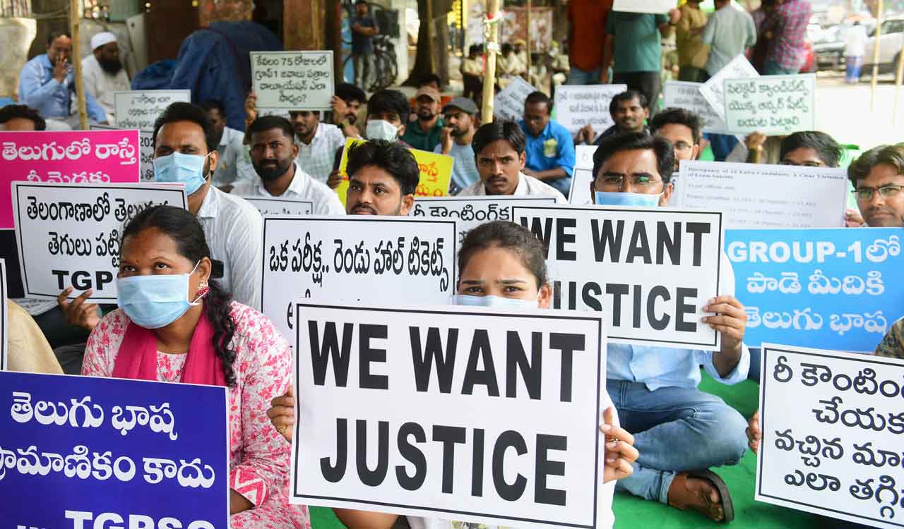 TGPSC moves high court against re-evaluation order in Group-I exam case