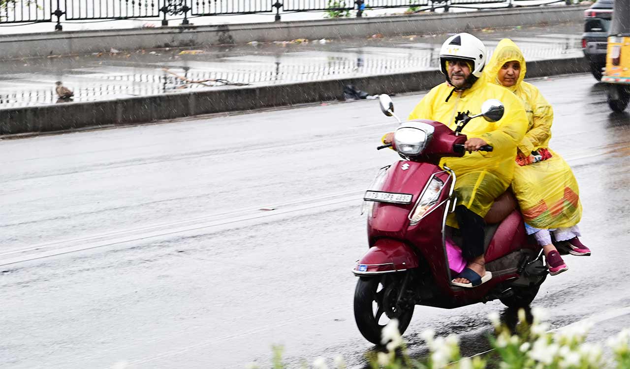 Scattered thundershowers bring relief to Hyderabad; IMD warns of heavy rains