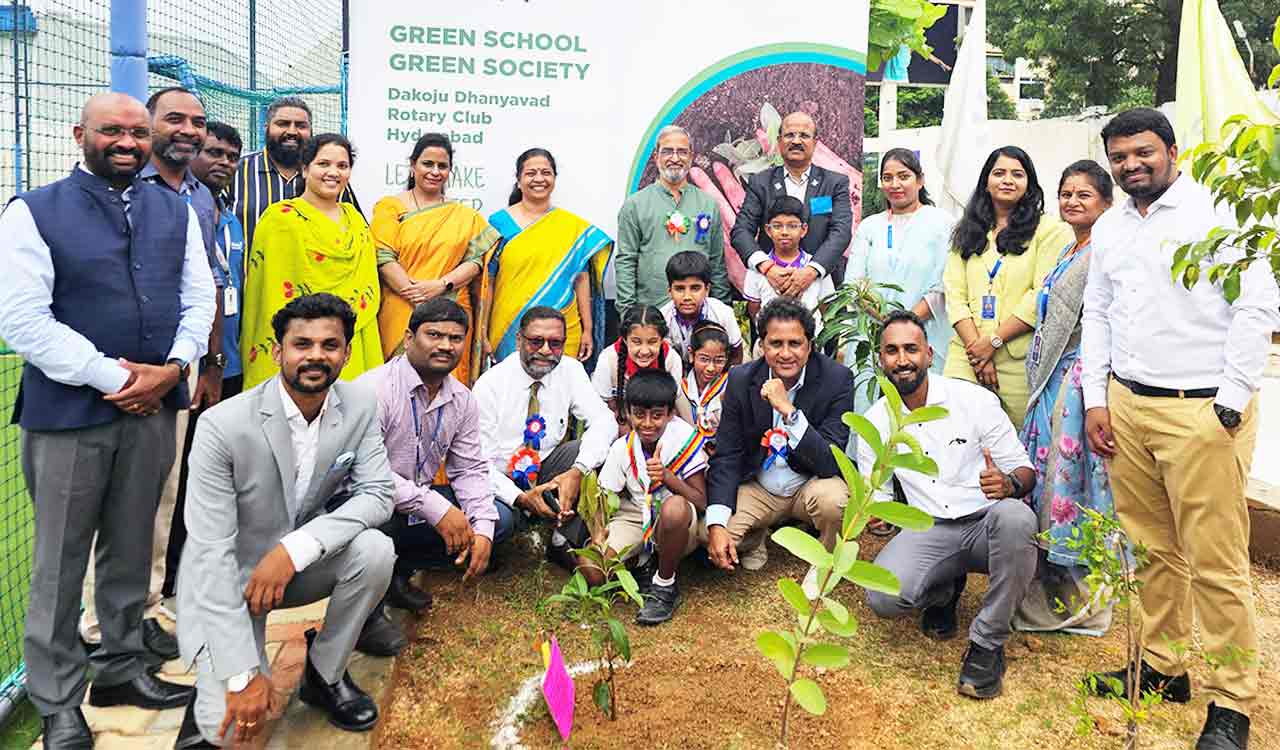 Ryan Group partners with Rotary Club for large-scale tree plantation drive in Hyderabad