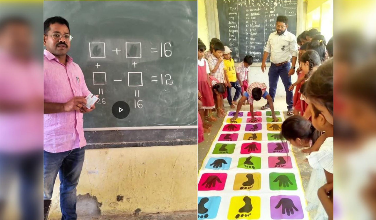 Medak teacher’s viral teaching wins global praise, but his school struggles persist