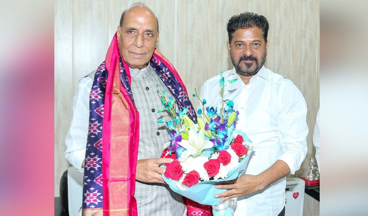 Revanth Reddy seeks defence land for Gandhi Sarovar Project