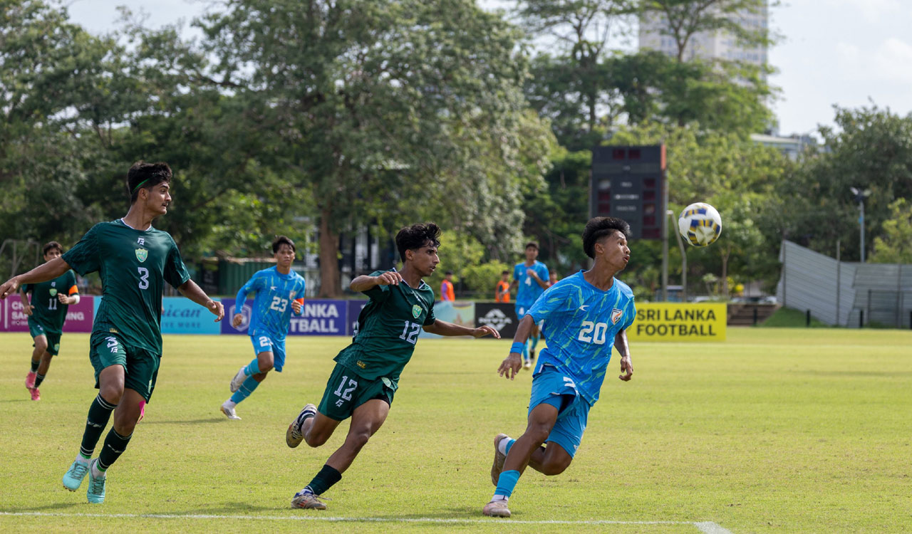 India U-17 beat Pakistan 3-2 in thrilling SAFF Championship clash