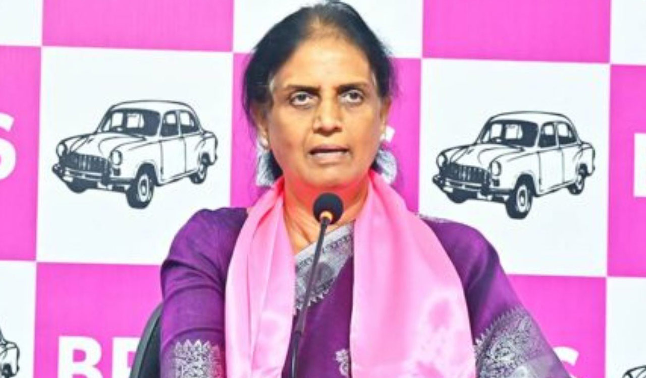 Sabita Indra Reddy accuses CM Revanth Reddy of stalling key projects in Vikarabad