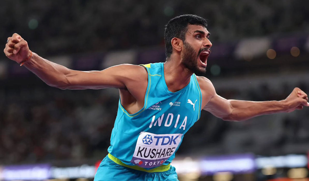 India’s Sarvesh Kushare creates history with sixth place in World High Jump
