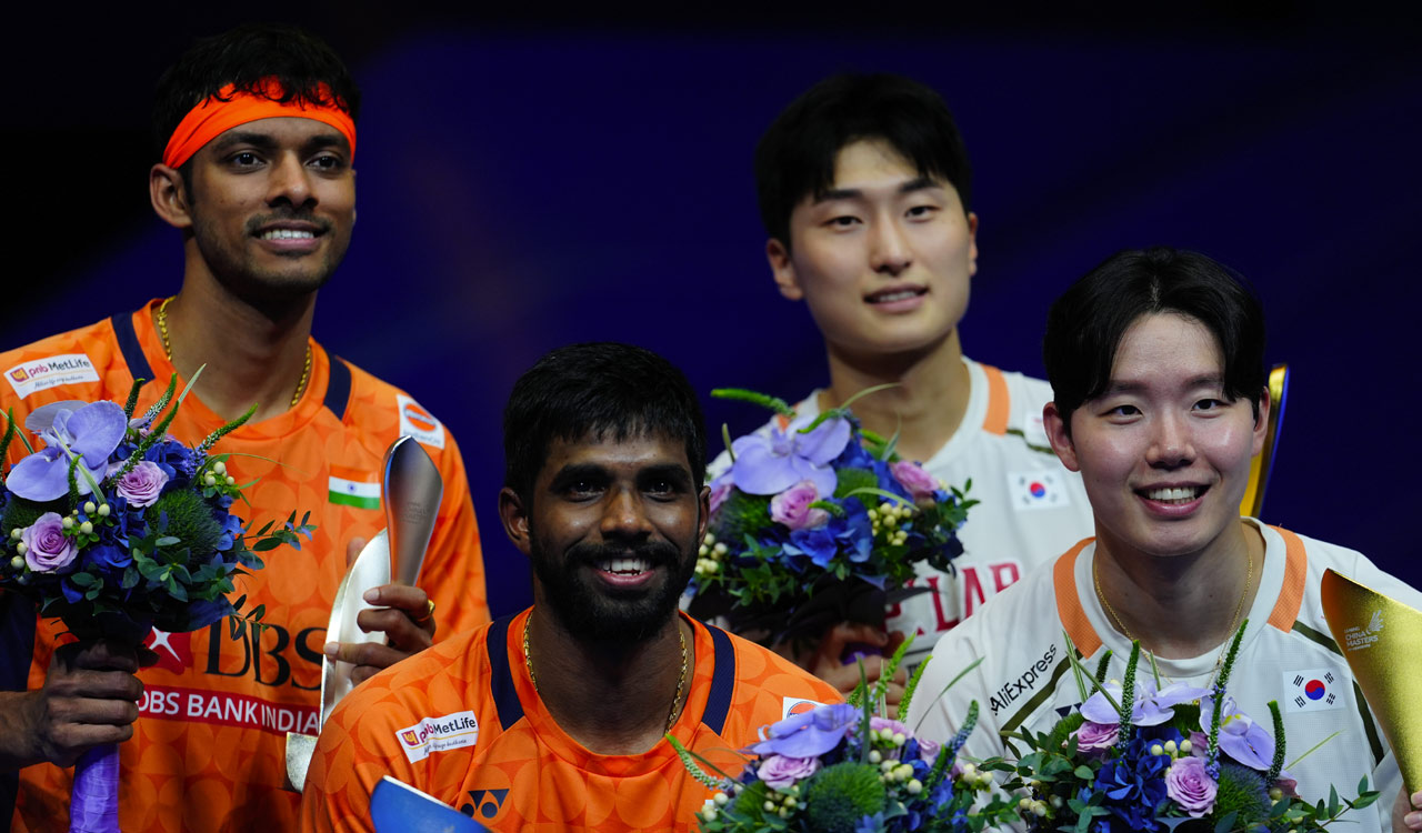 Indian pair Satwiksairaj-Chirag finish runner-up at China Masters 2025