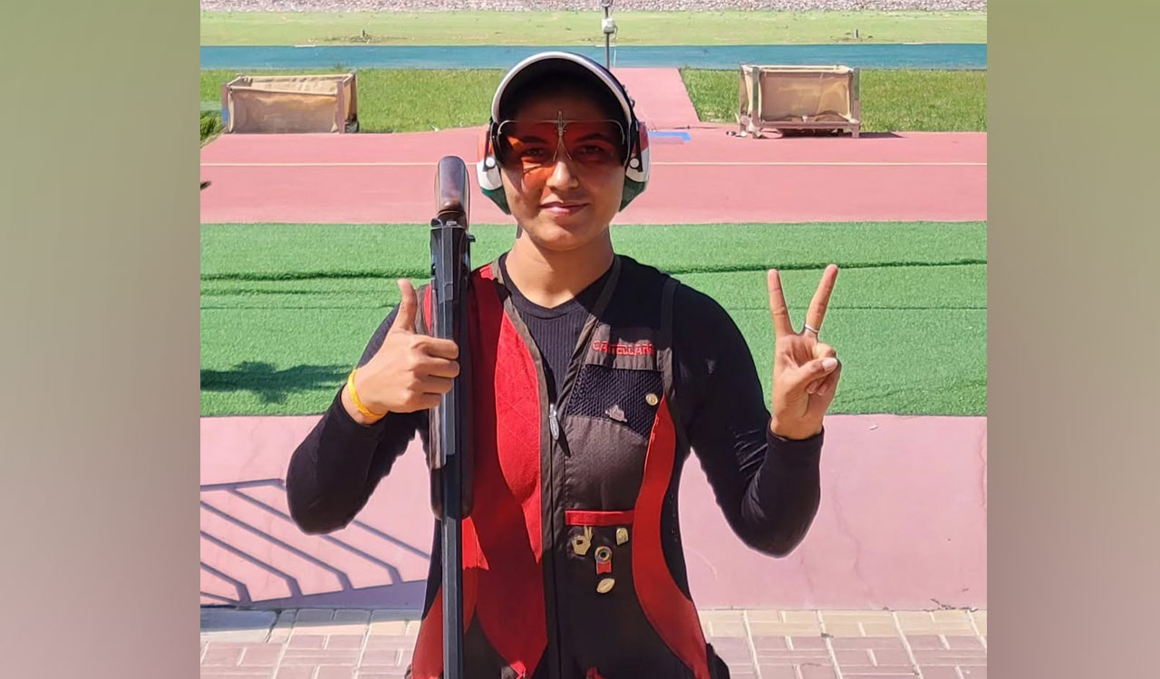 Neeru and Bhowneesh shine at National Shotgun trials