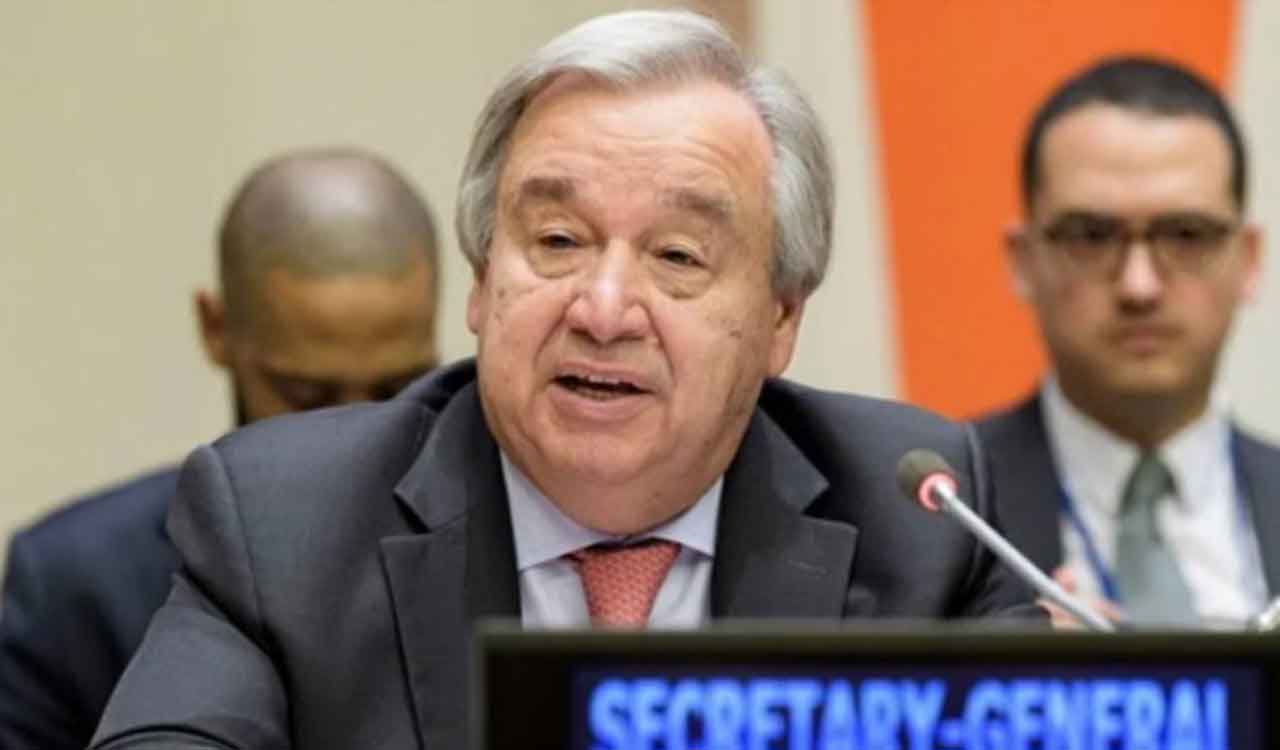 UN chief urges peace, end of conflict in International Peace Day message