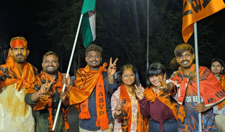 ABVP panel sweeps University of Hyderabad Students' Union polls after seven years