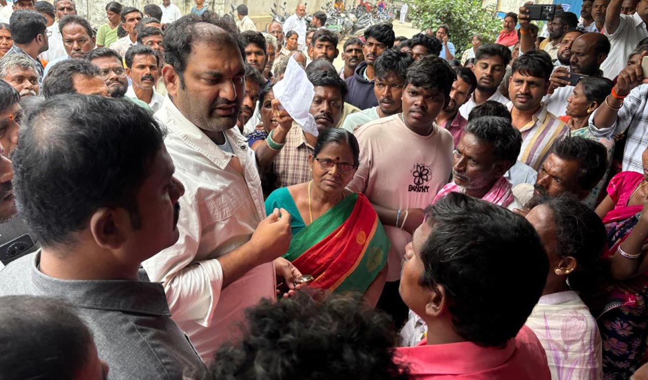 Watch: Congress MLAs face heat as farmers begin protests at camp offices over urea shortage