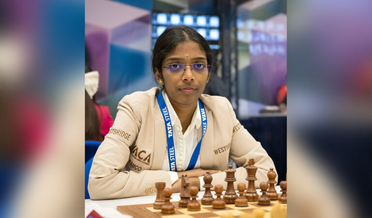 PM Modi congratulates Vaishali Rameshbabu on FIDE Women's Grand Swiss title