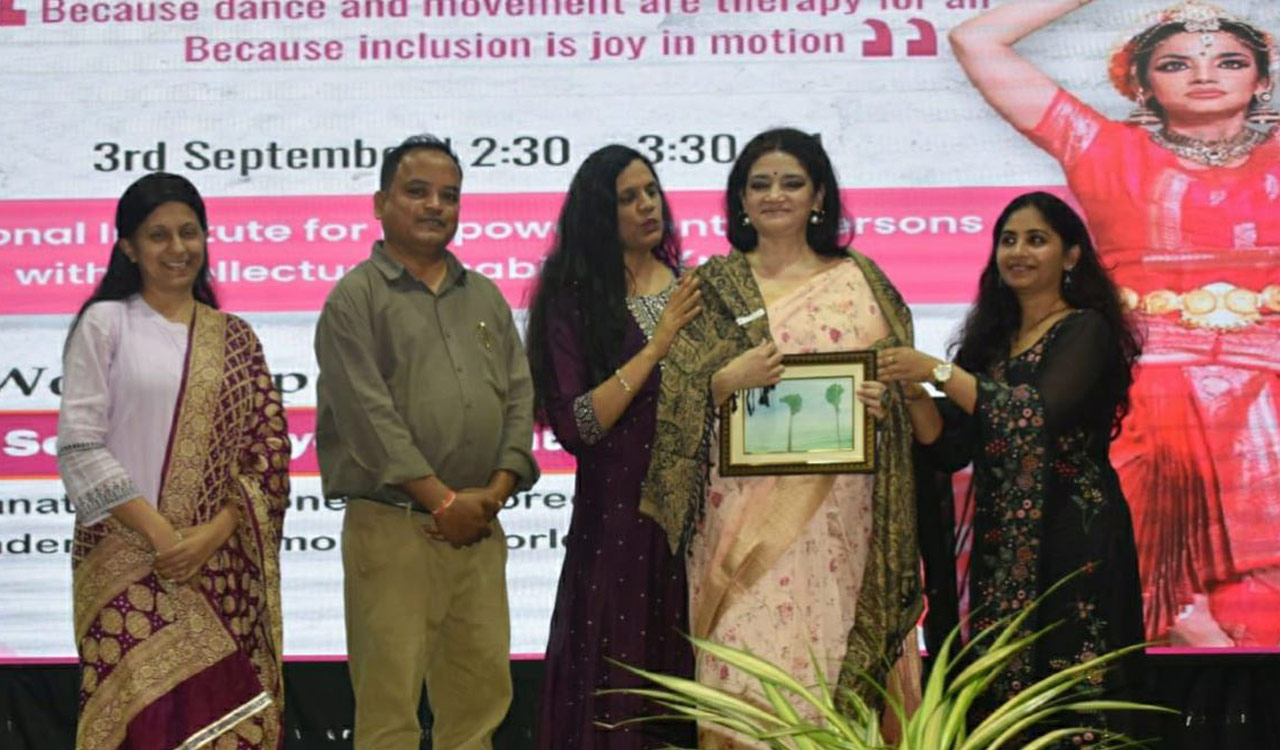 Dance therapy session held for children with intellectual disabilities at NIEPID