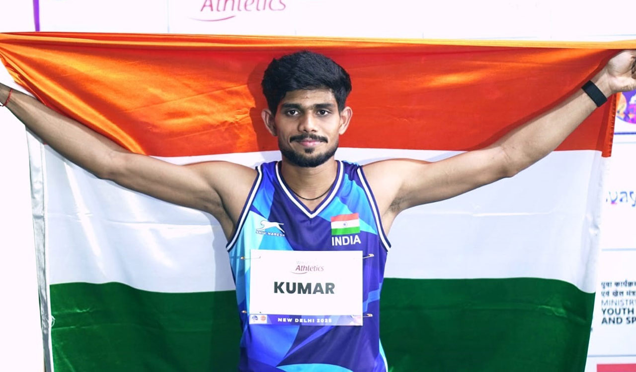 India clinches three medals, including gold in high jump at World Para Athletics Championships