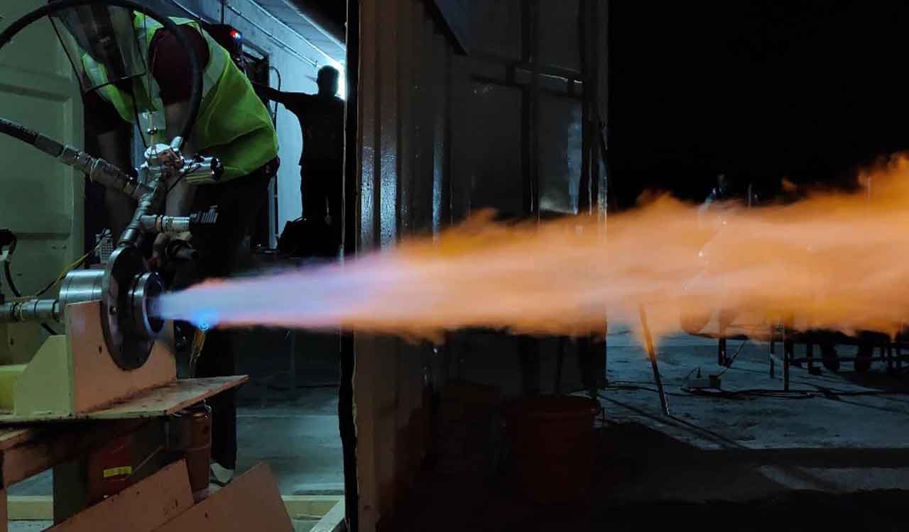 BITS Pilani-incubated startup Abyom hits milestone; conducts 250 hot-fire tests on rocket engines in Hyderabad