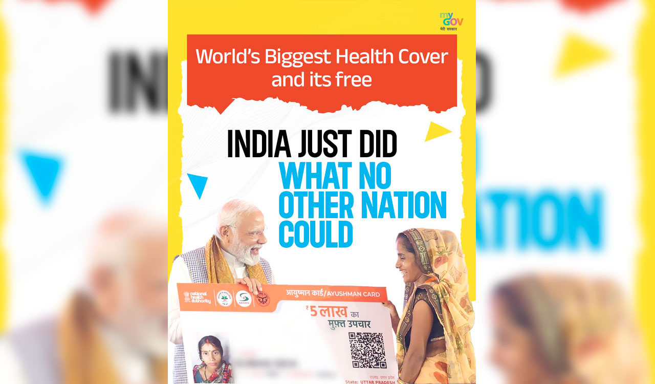 Ayushman Bharat completes seven years as PM Modi hails it a people’s movement