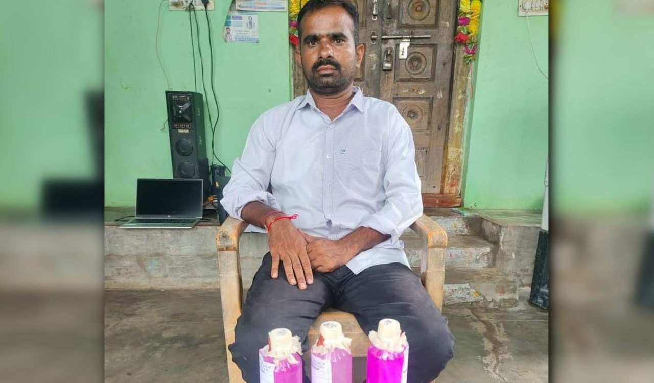 ACB nabs Technical Assistant in cow shed bill bribe in Mancherial