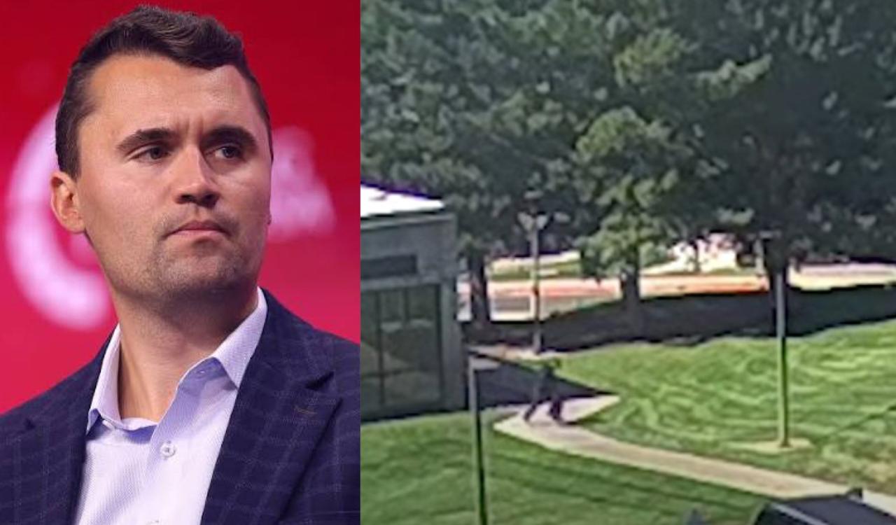 Charlie Kirk murder: New video shows shooter jumping off college roof, fleeing