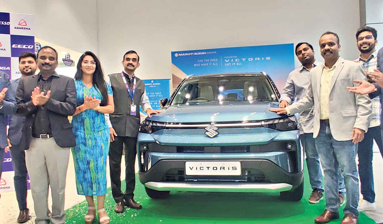 Maruti Victoris launched in Hyderabad, bookings open at Rs 11,000