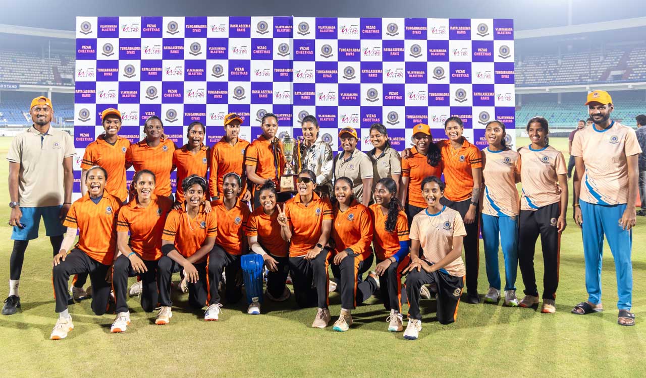Vijayawada Blasters crowned champions of ACA Andhra Premier League T20 Women’s Cricket