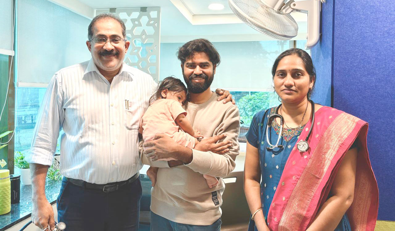 Hyderabad doctors remove large tumour from neck region in 8-month-old boy