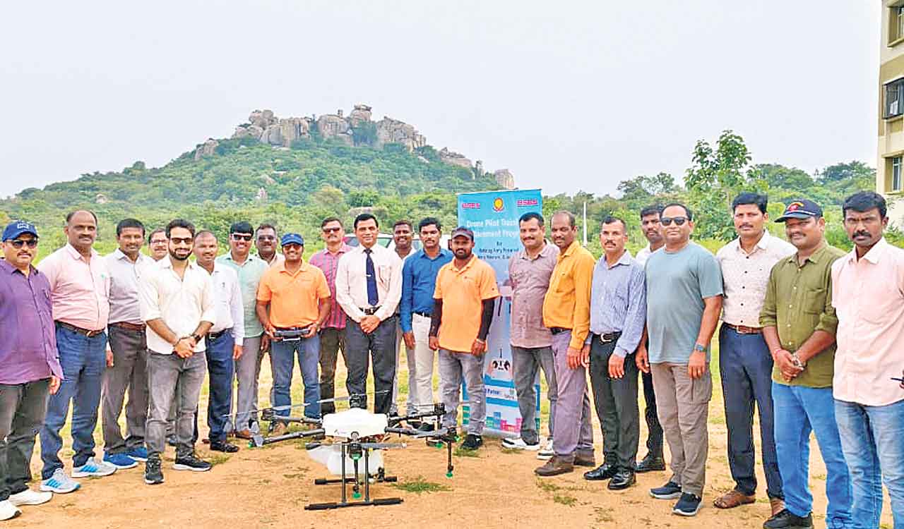 AWPO trains 32 ex-servicemen from Telangana, AP as drone pilots