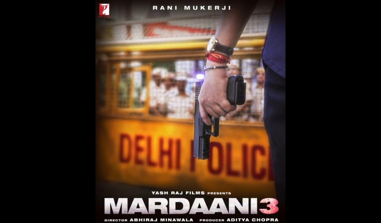 Rani Mukerji-starrer ‘Mardaani 3’ poster unveiled on first day of Navratri