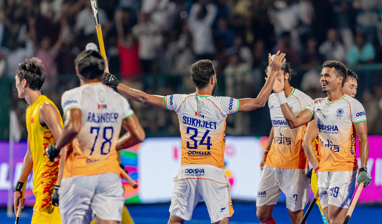 India beat China 7-0 to set up final against Korea in Men’s Asia Cup 2025