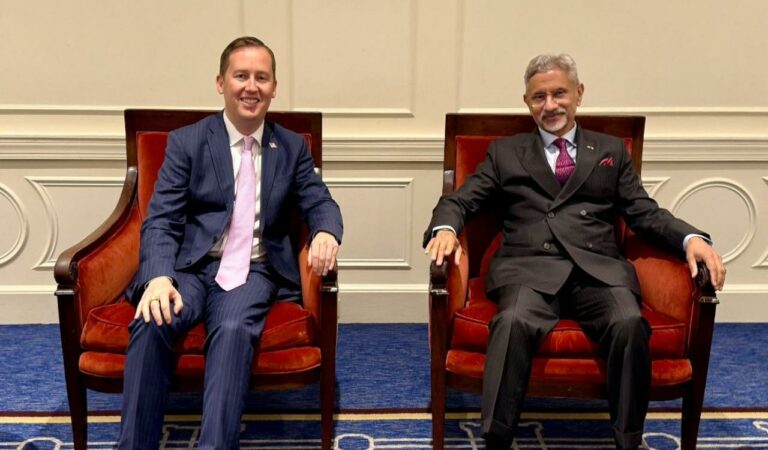External Affairs Minister S Jaishankar met US envoy-designate Sergio Gor in New York, affirming commitment to strengthen India-US relations, amid trade challenges and strategic discussions during the UN General Assembly session.