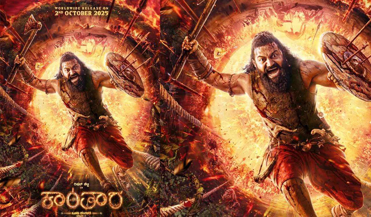 Rishab Shetty shocked by fake Kantara: Chapter 1 poster; clarifies unit not involved