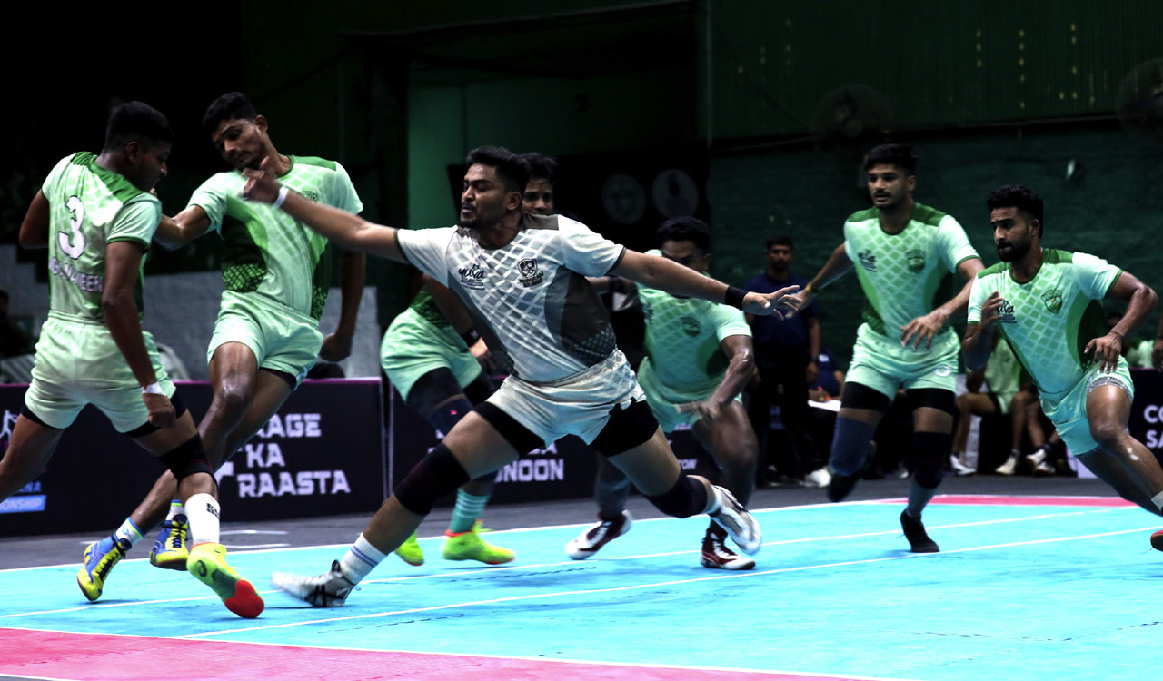 Yuva Telangana Kabaddi: Bhadradri Braves and Jogulamba Lions reach semifinals
