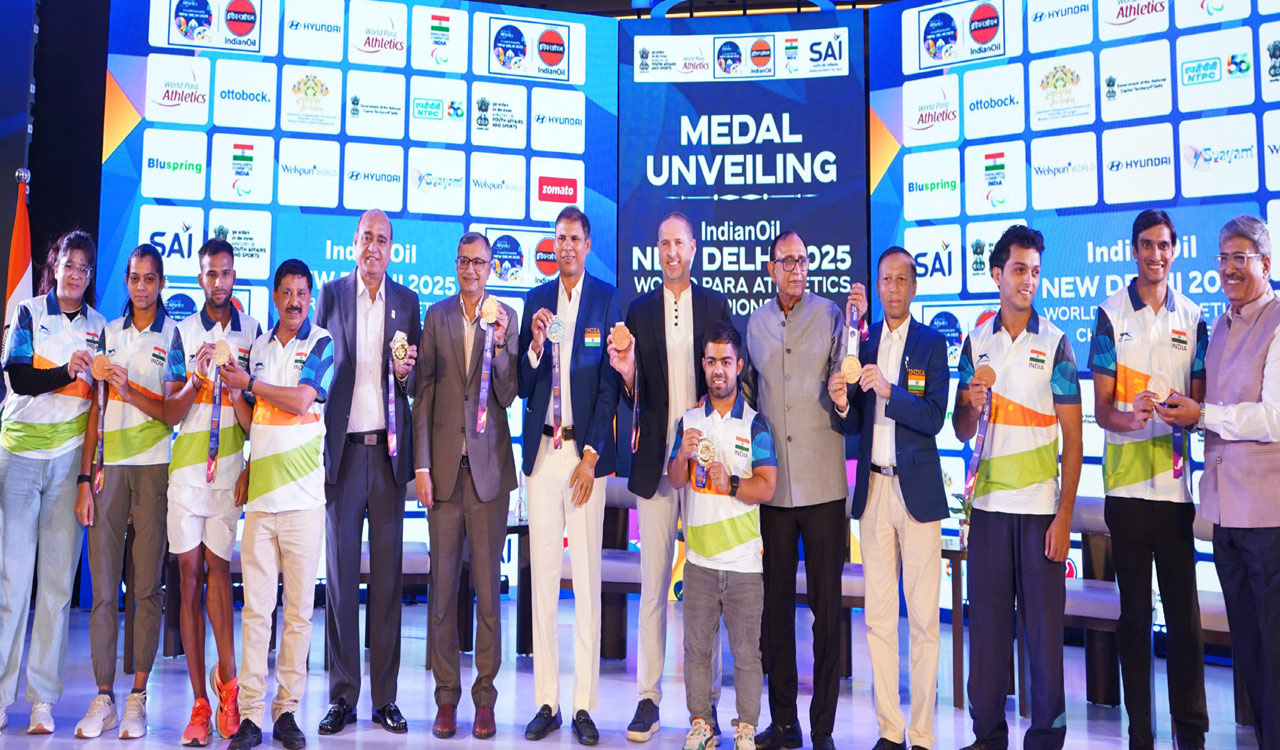 World Para Athletics Medals Unveiled Ahead of 2025 Championships in New Delhi