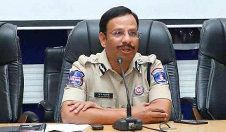 V.C. Sajjanar takes charge as Hyderabad Police Commissioner